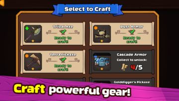 Скриншот игры Mine Quest 2: RPG Mining Game