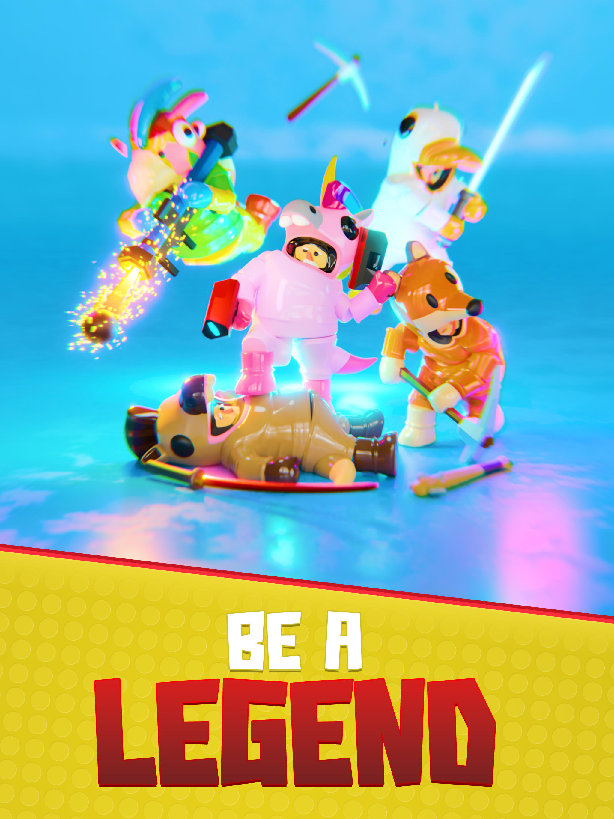 Screenshot of Arena Fighters - Block Battle