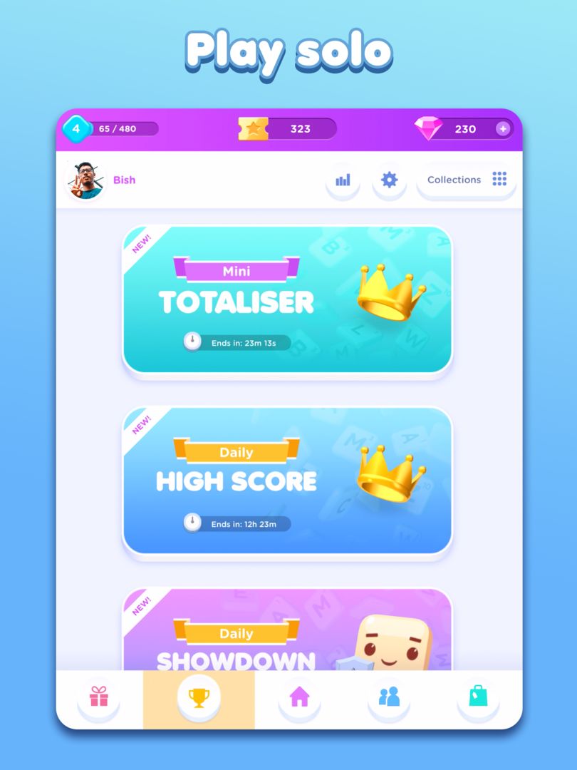 Words A-to-Z screenshot game