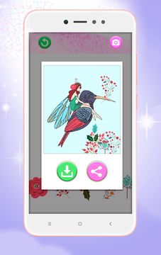 Fairy Coloring Pages Game Screenshot