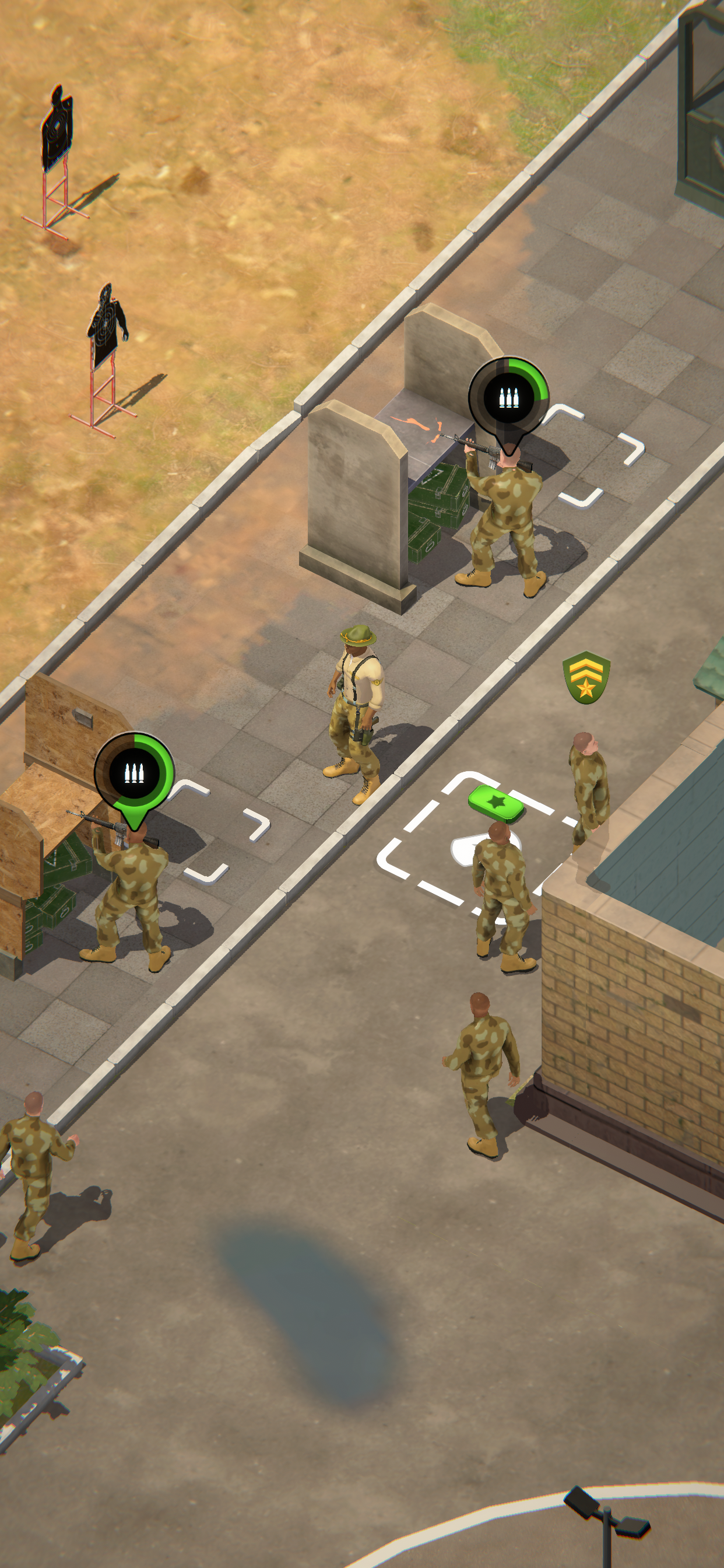 Base Commander Game Screenshot