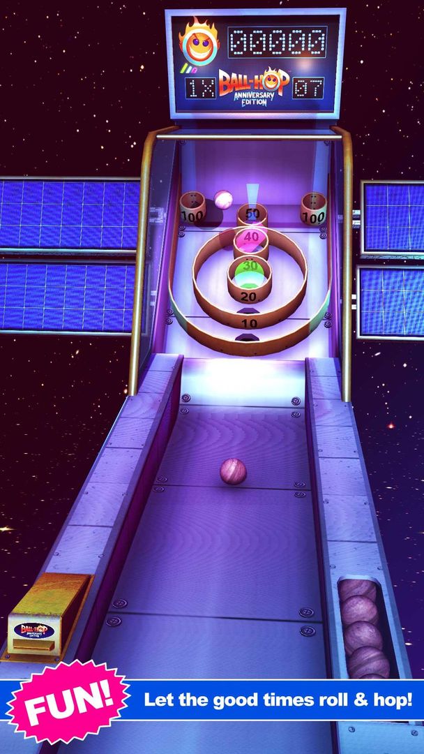 Screenshot of Ball Hop AE - 3D Bowling Game
