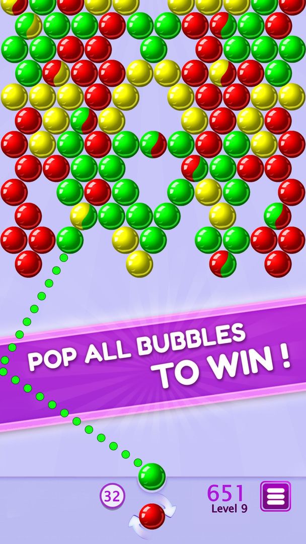 Screenshot of Bubble Shooter Puzzle