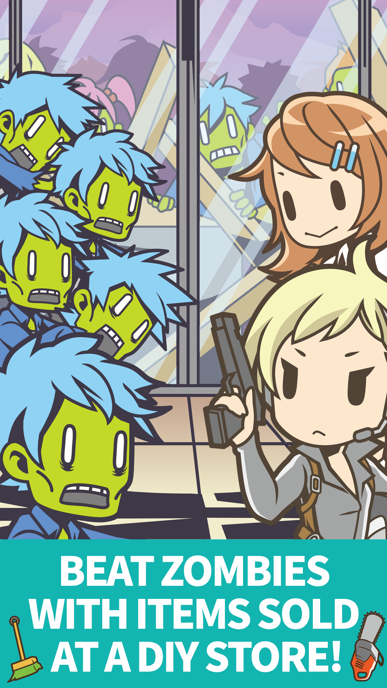 Zombies vs. DIY Store Game Screenshot