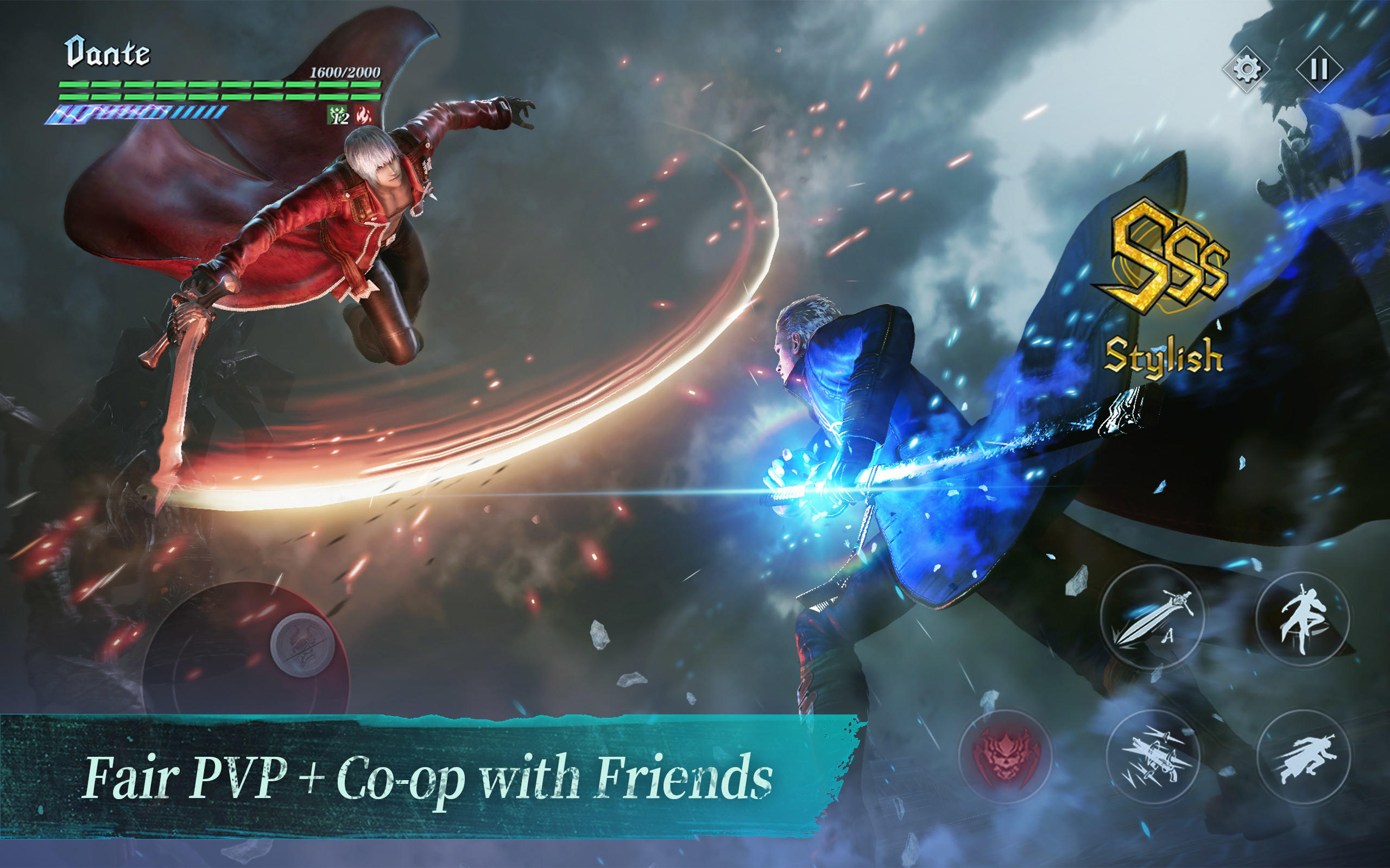 Devil May Cry: Peak of Combat Game Screenshot