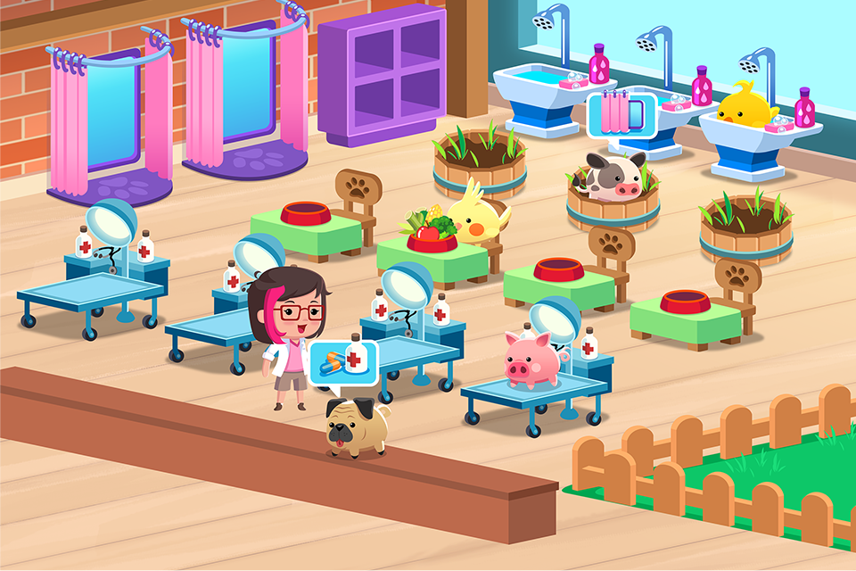 Animal Rescue: Pet Shop Story Game Screenshot