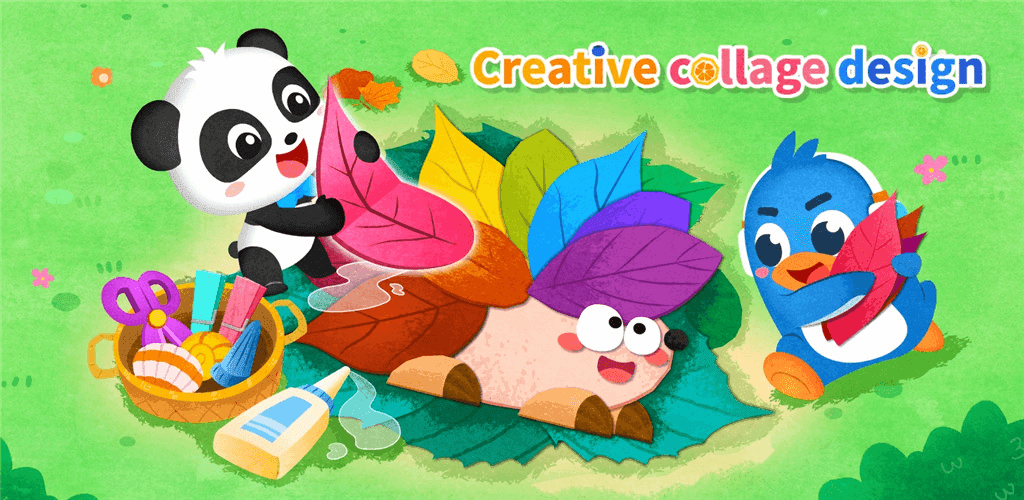 Banner of Das kreative Collagendesign von Baby Panda 8.52.00.00