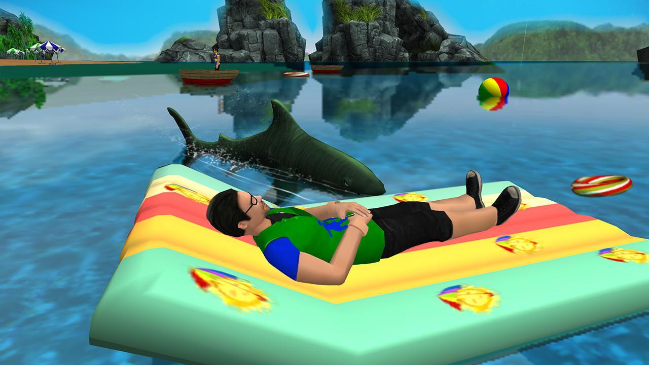 Shark Attack Game - Blue whale sim 遊戲截圖