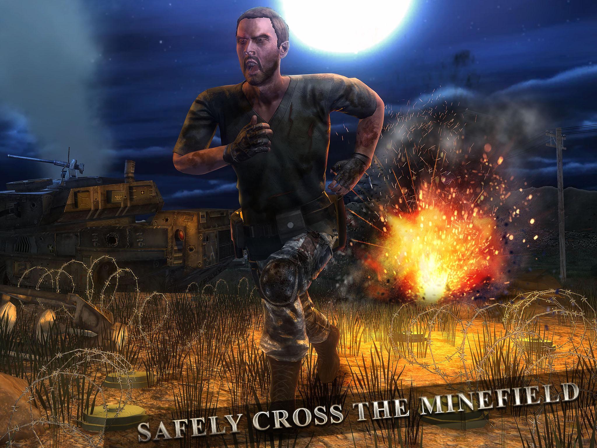 육군 전쟁 생존 시뮬레이터 게임 스크린샷