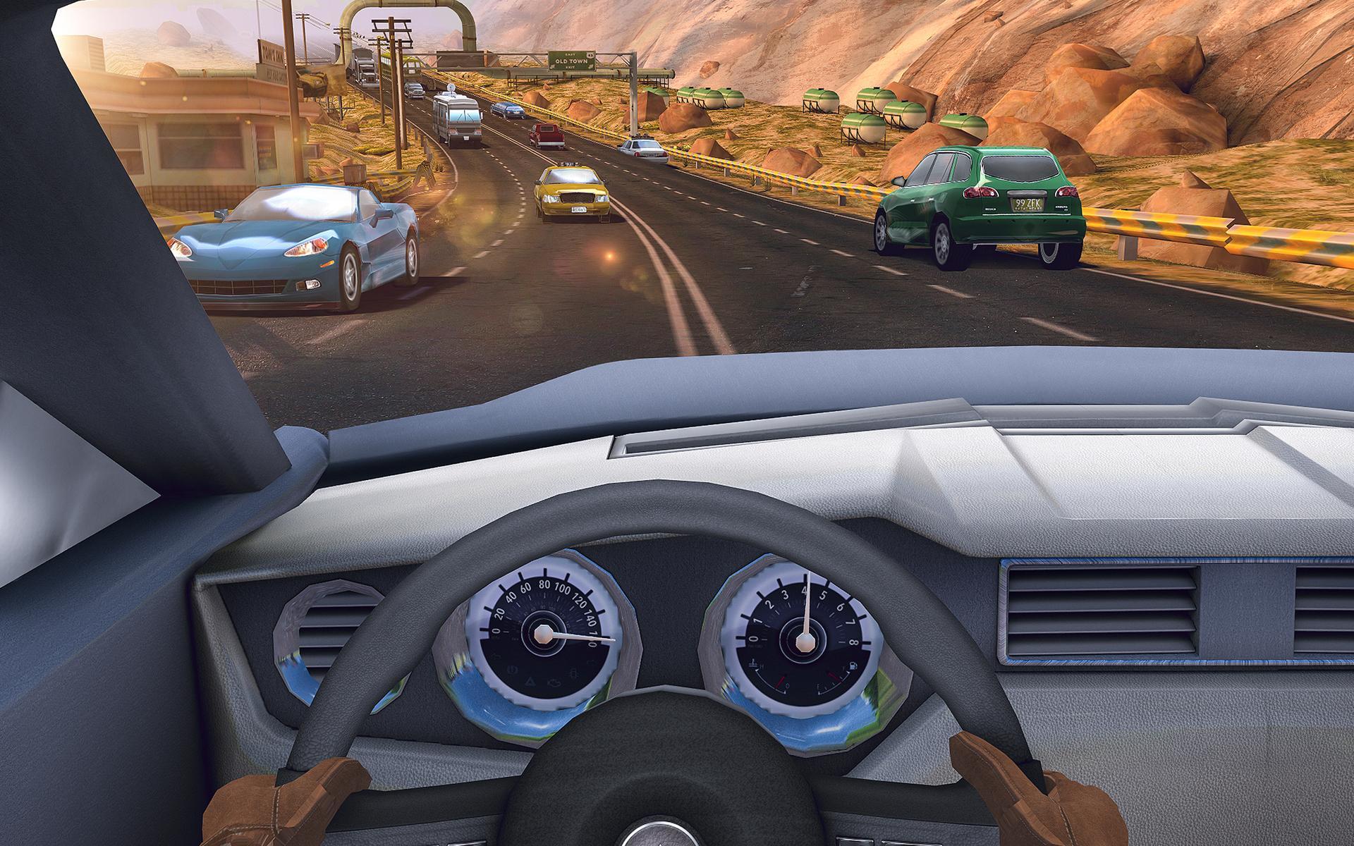 Traffic Xtreme 3D: Fast Car Racing & Highway Speed Game Screenshot