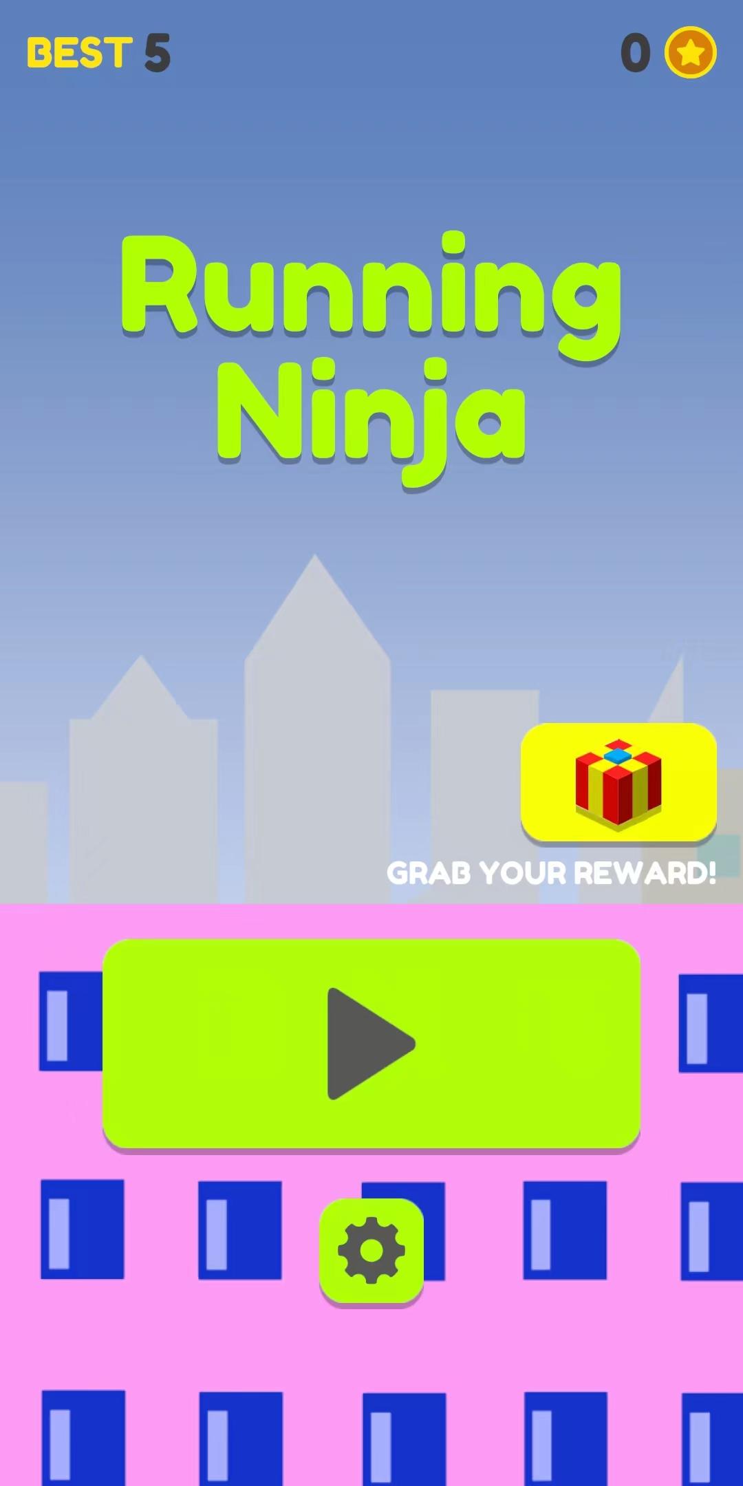 Running Ninja Game Screenshot