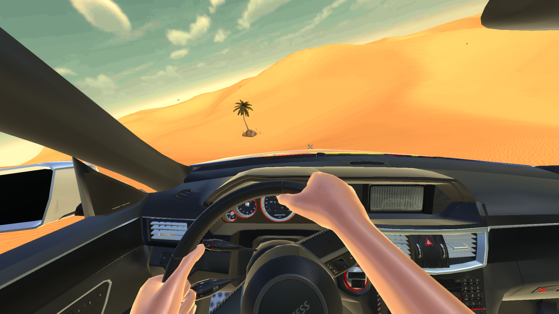 Screenshot of E63 AMG Drift Simulator