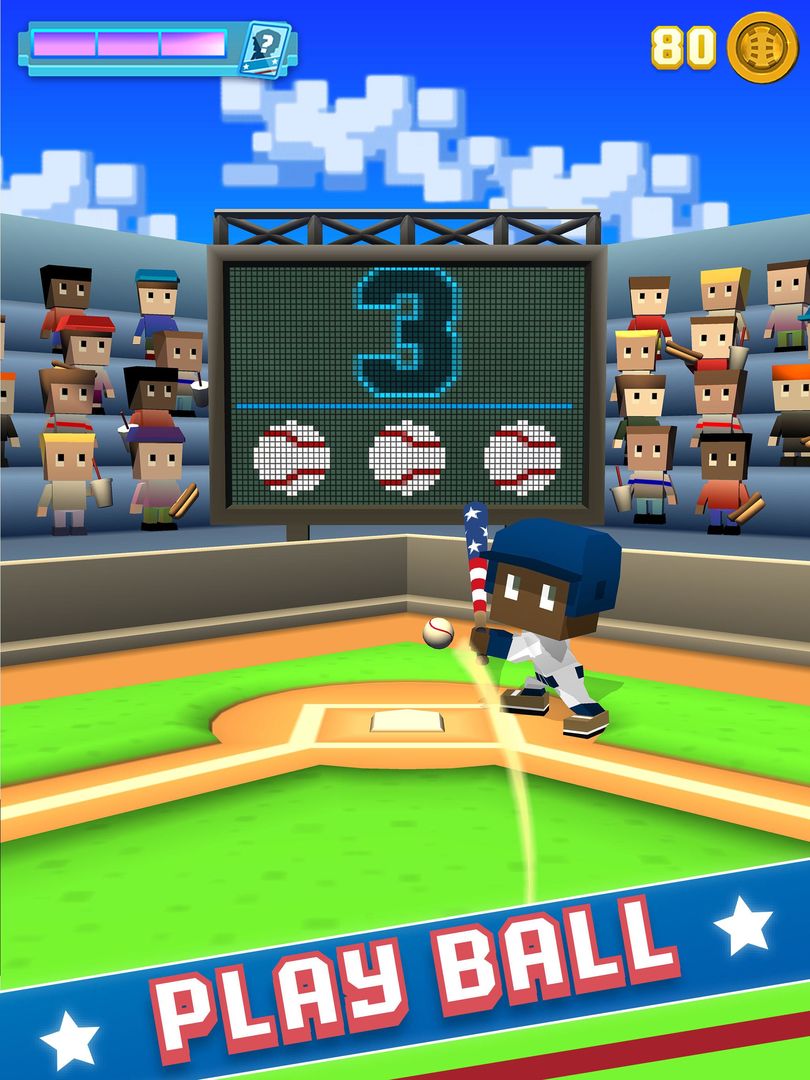 Blocky Baseball 게임 스크린 샷