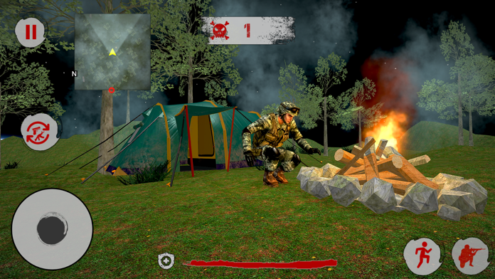 Giant Monster: Bigfoot Hunting Game Screenshot