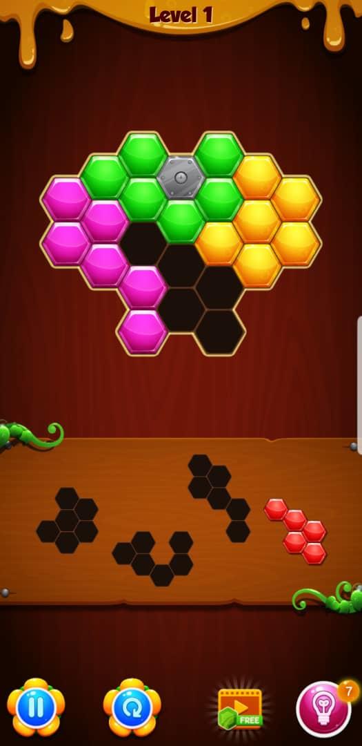 Hexa Epic Puzzle Game Screenshot