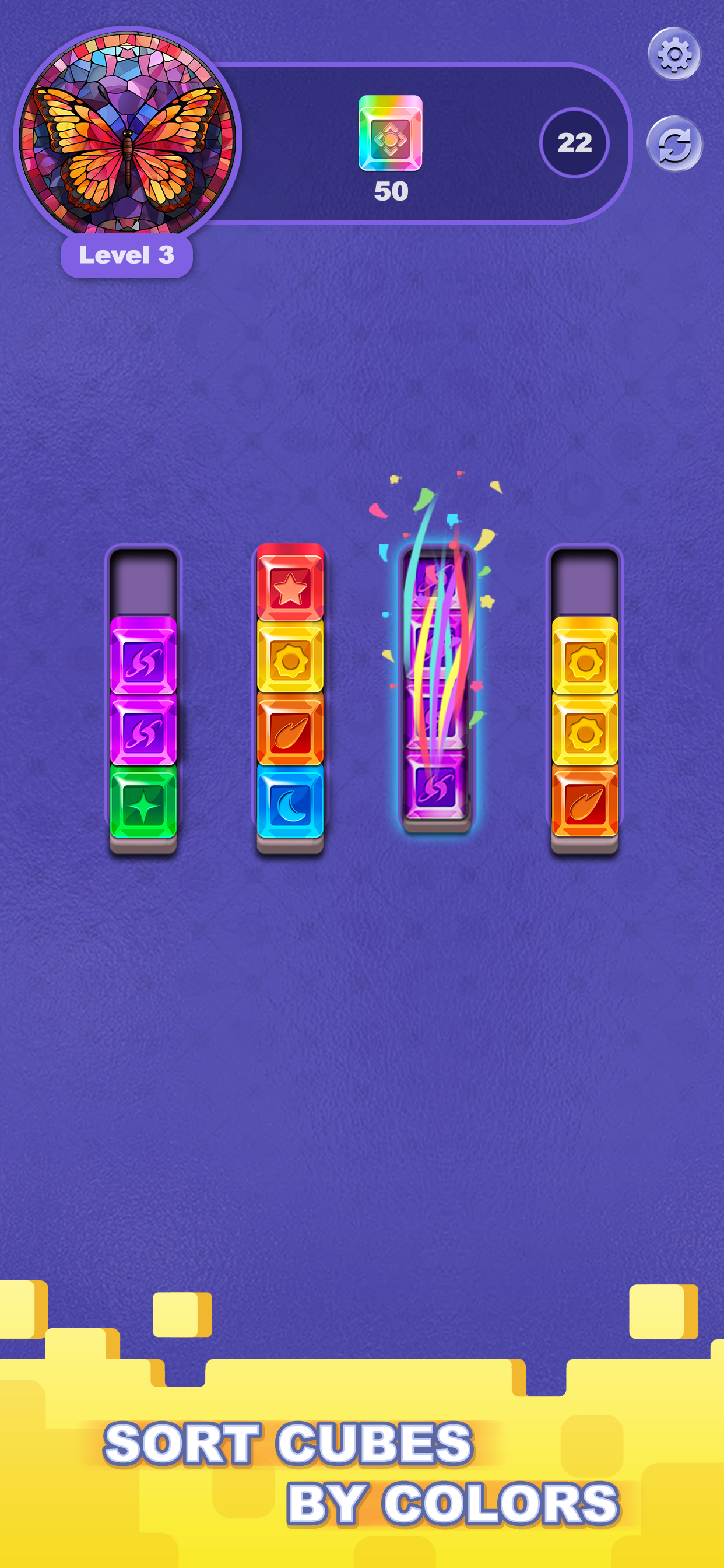 Magic Glass: Colorful Puzzle Game Screenshot