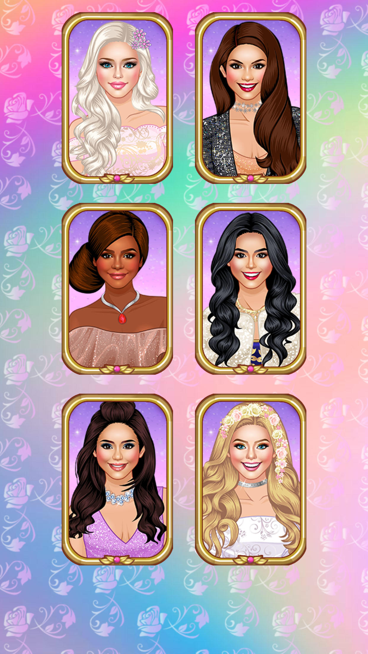 Model Dress Up: Girl Games Game Screenshot