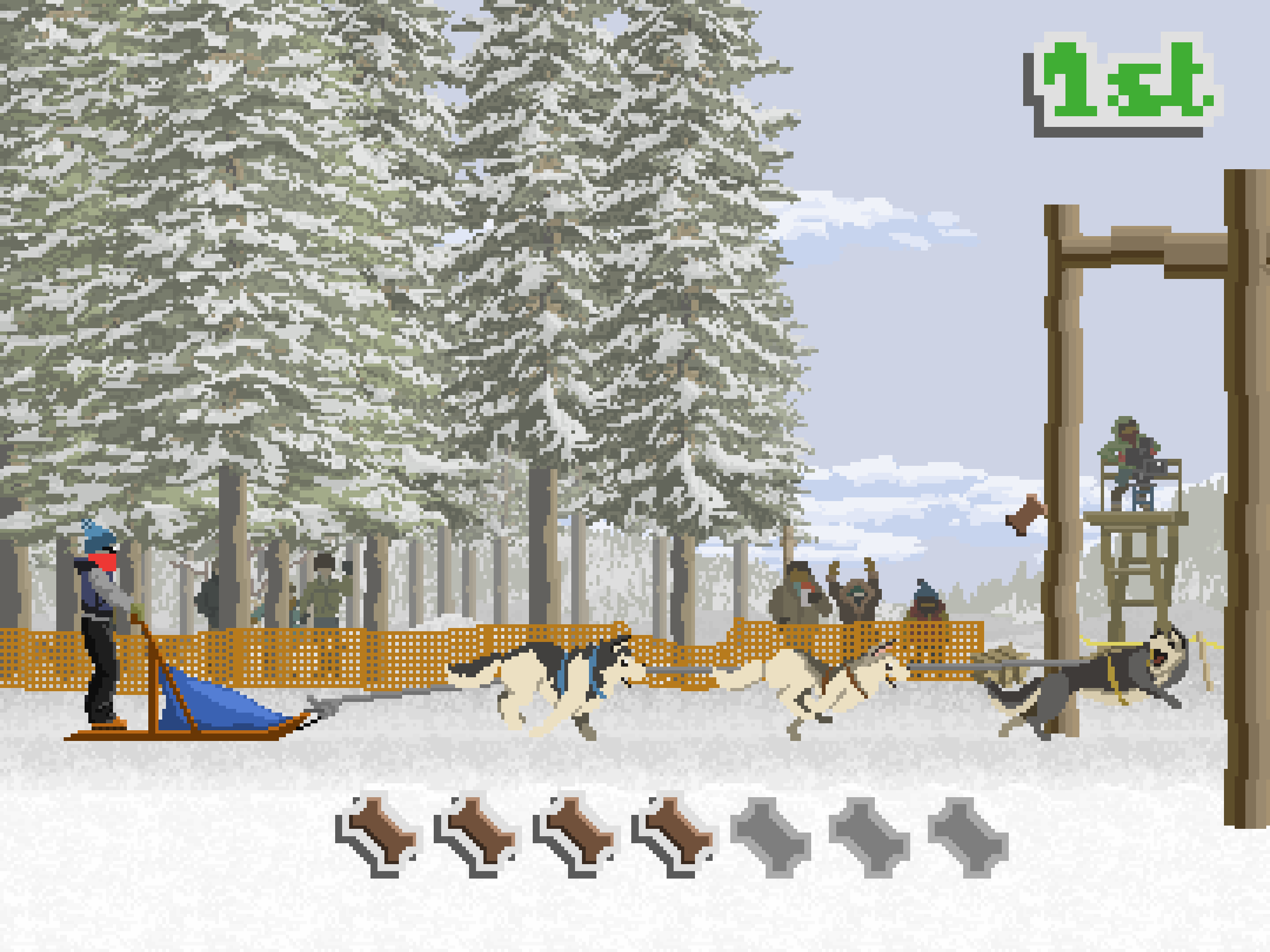 Ảnh chụp màn hình Dog Sled Saga