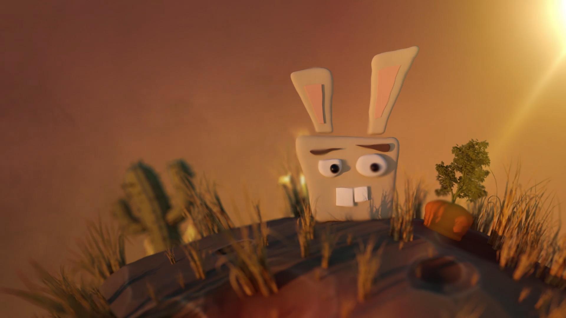 Rocket Rabbits Game Screenshot