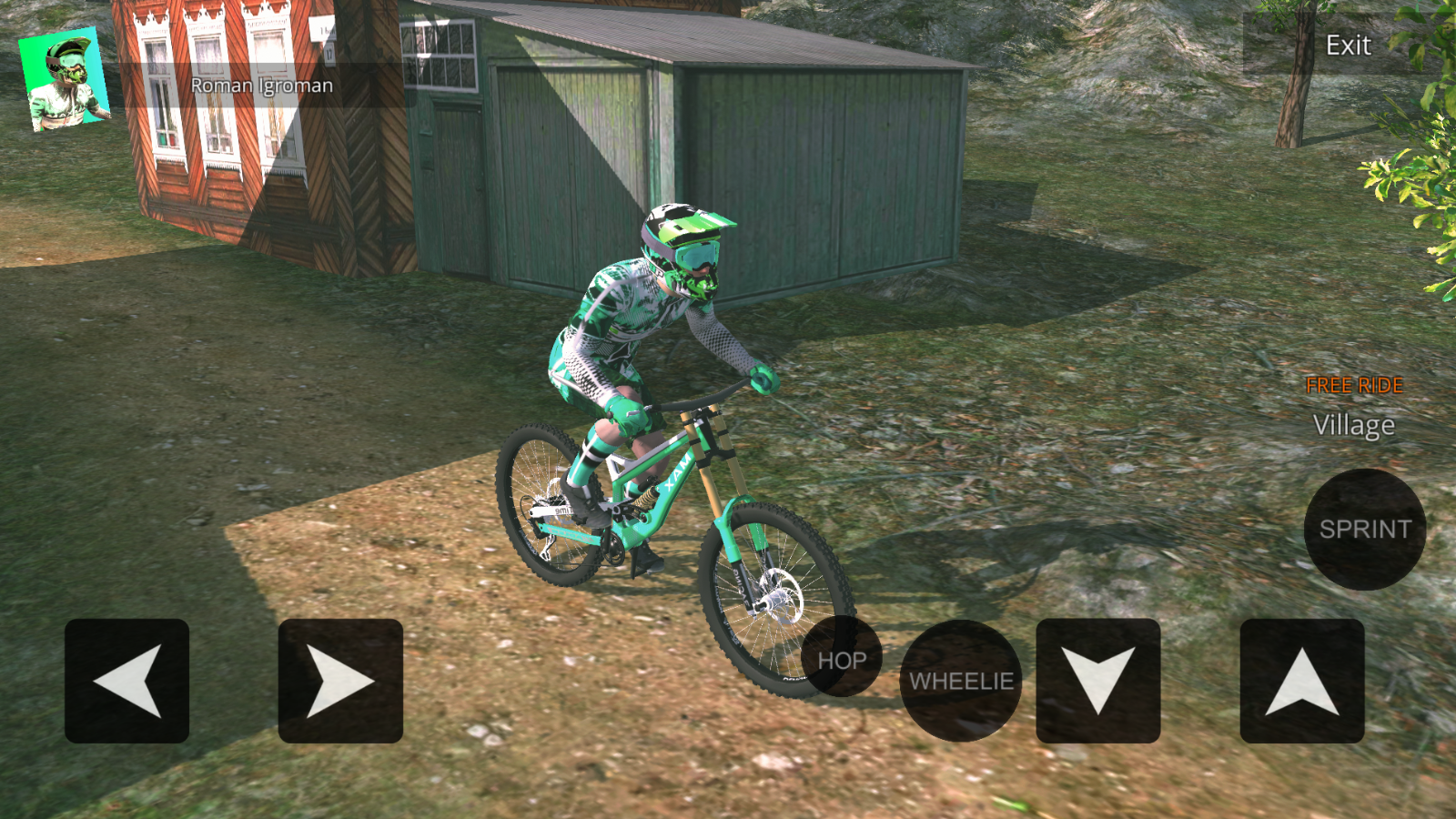 Captura de Tela do Jogo Bikes Forever