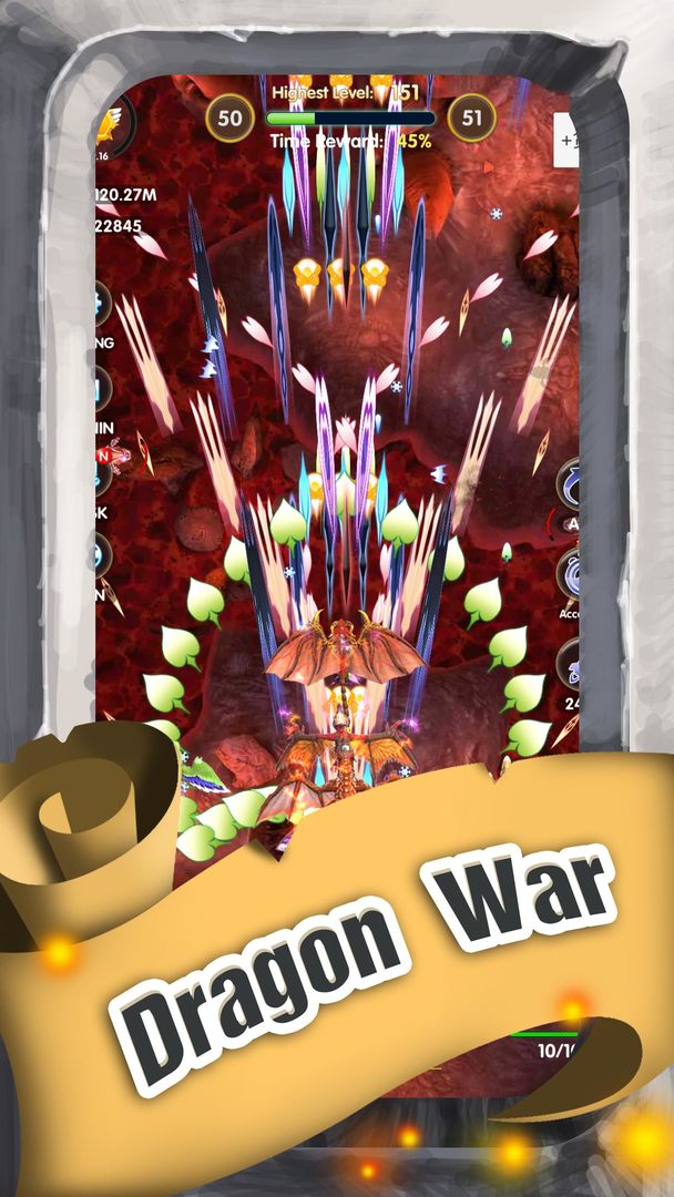 Screenshot of Dragon Clash - Merge,Idle,Tower Defense Games