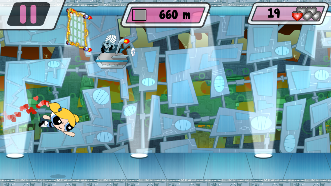 Captura de Tela do Jogo Powerpuff Girls: Mojo Madness