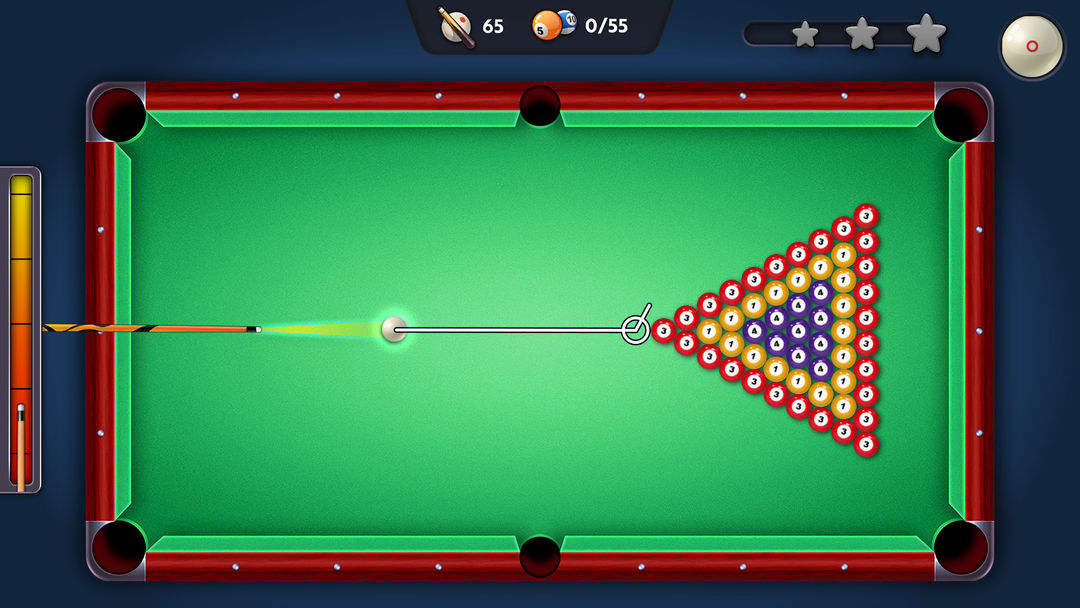 Pool Trickshots Billiard 게임 스크린 샷