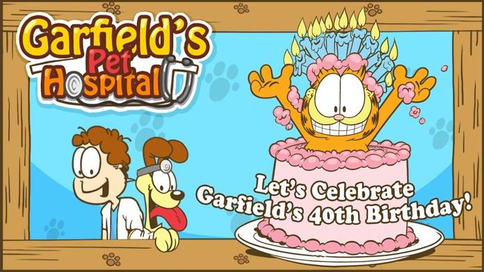 Garfield's Pet Hospital Game Screenshot