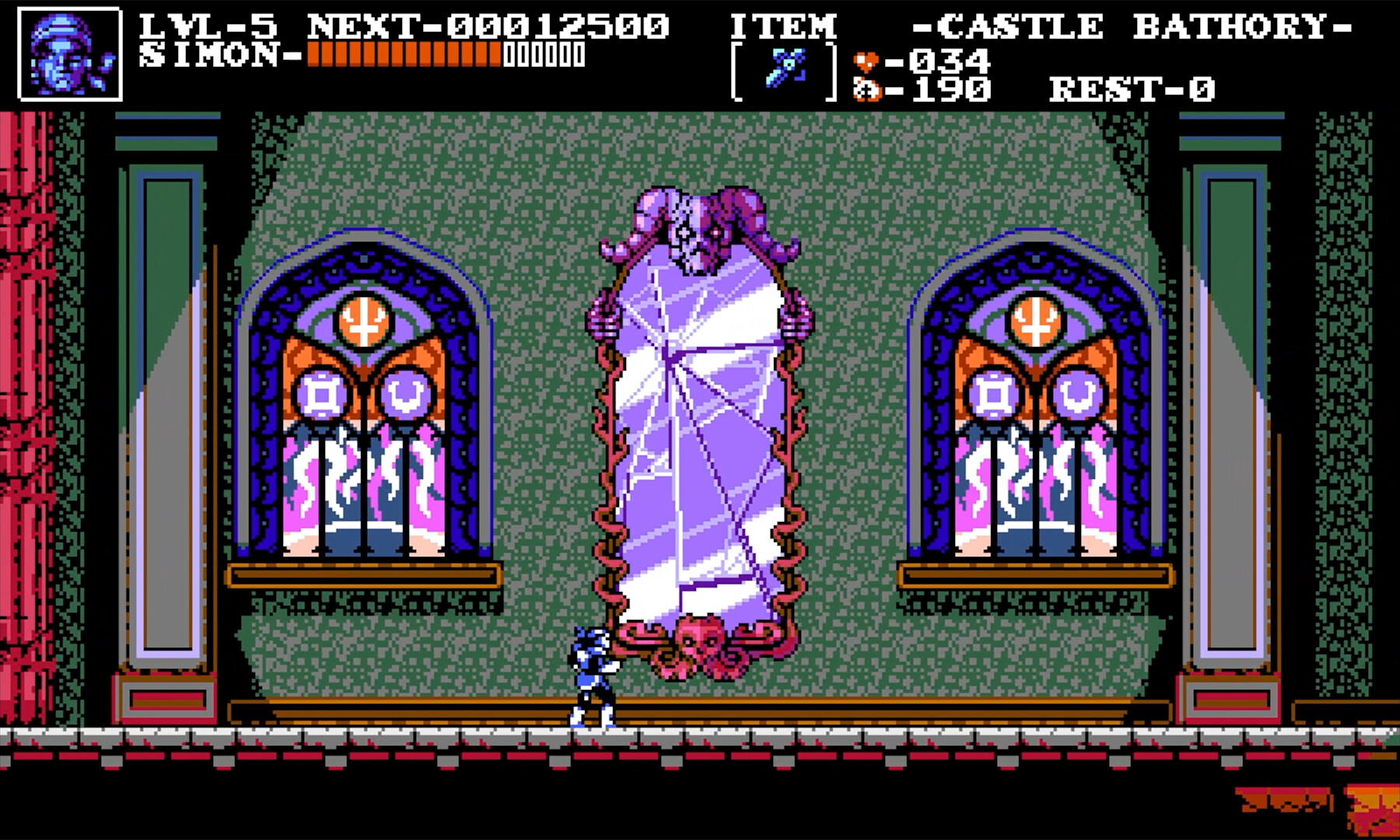 Screenshot of The Transylvania Adventure of Simon Quest