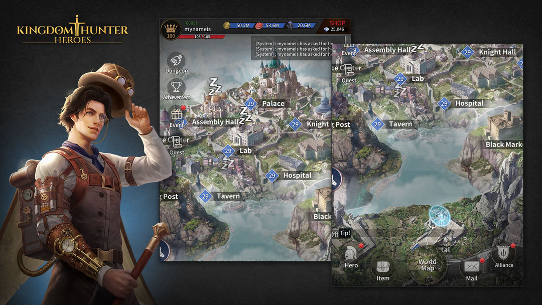 Kingdom Hunter Heroes screenshot game