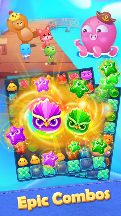 Summer Pop – Match Puzzle Game ภาพหน้าจอเกม