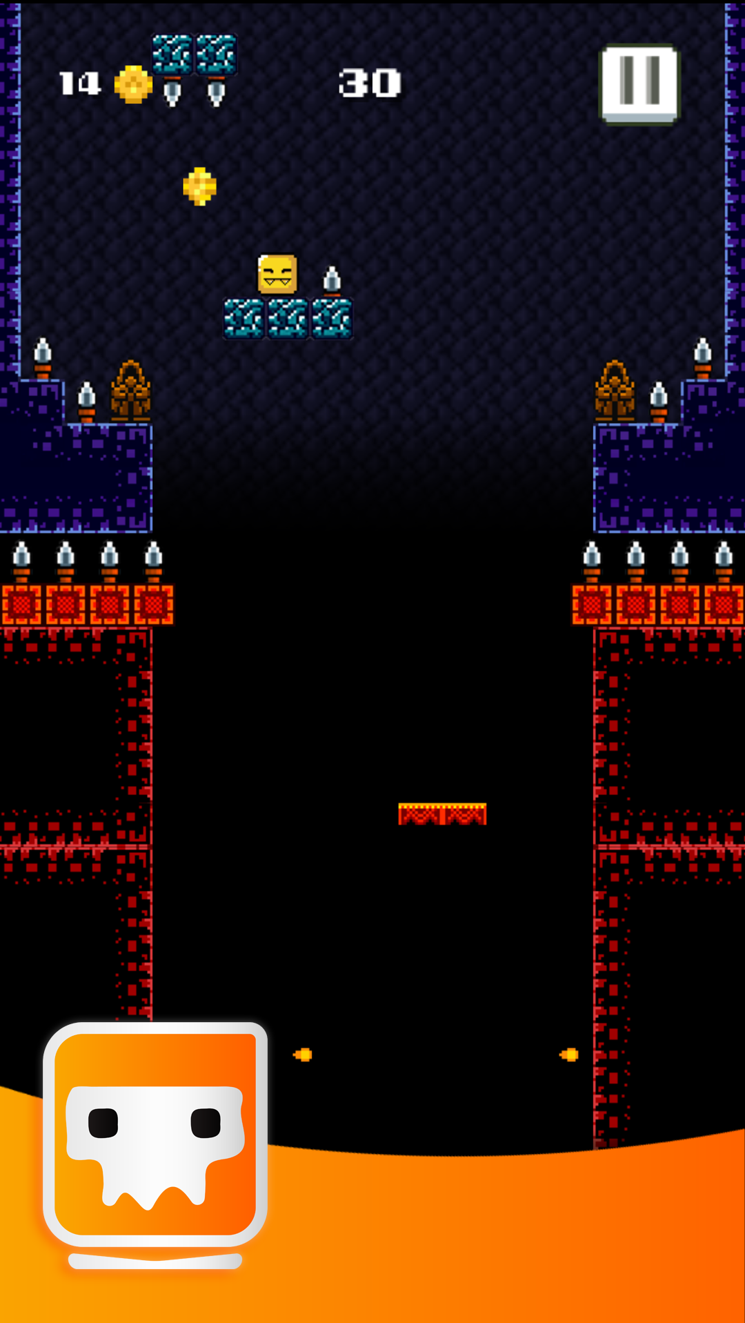Sky Plunge Game Screenshot