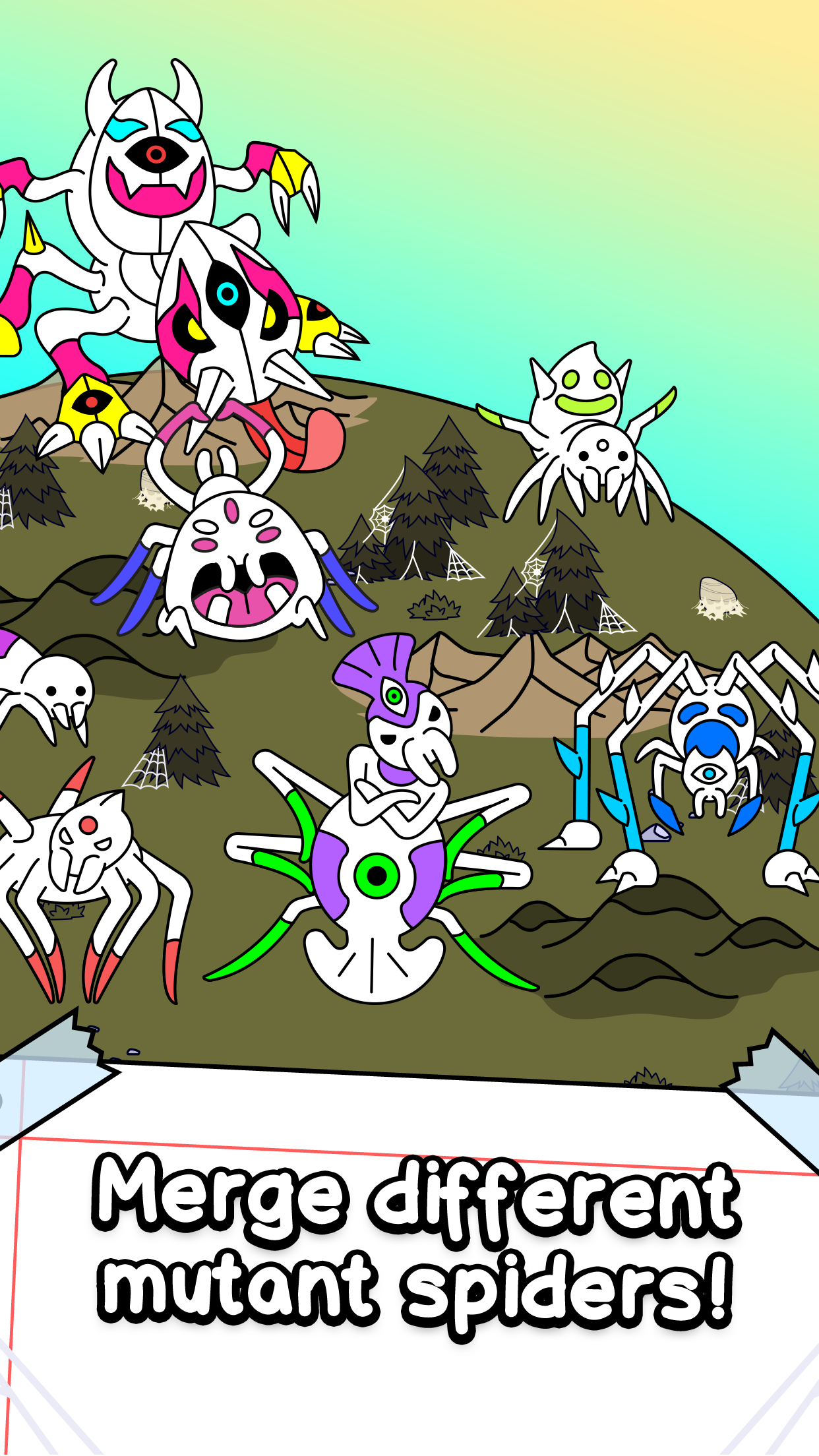 Spider Evolution: Idle Game ภาพหน้าจอเกม