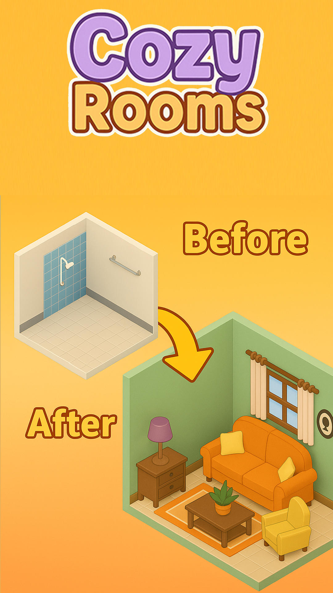 Cozy Rooms : Dream Home Design Game Screenshot