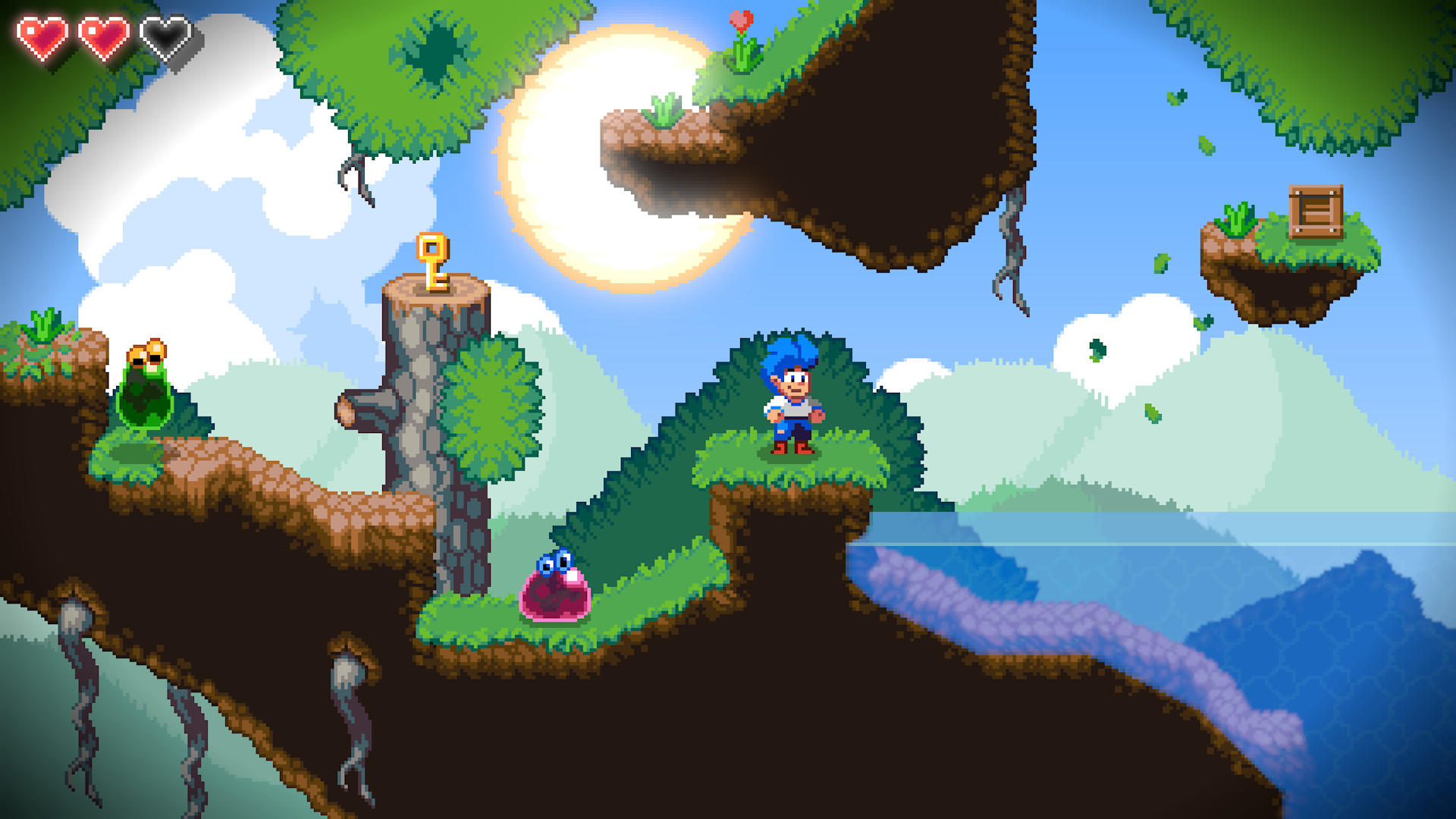 Screenshot of Super Bloo Kid Adventure