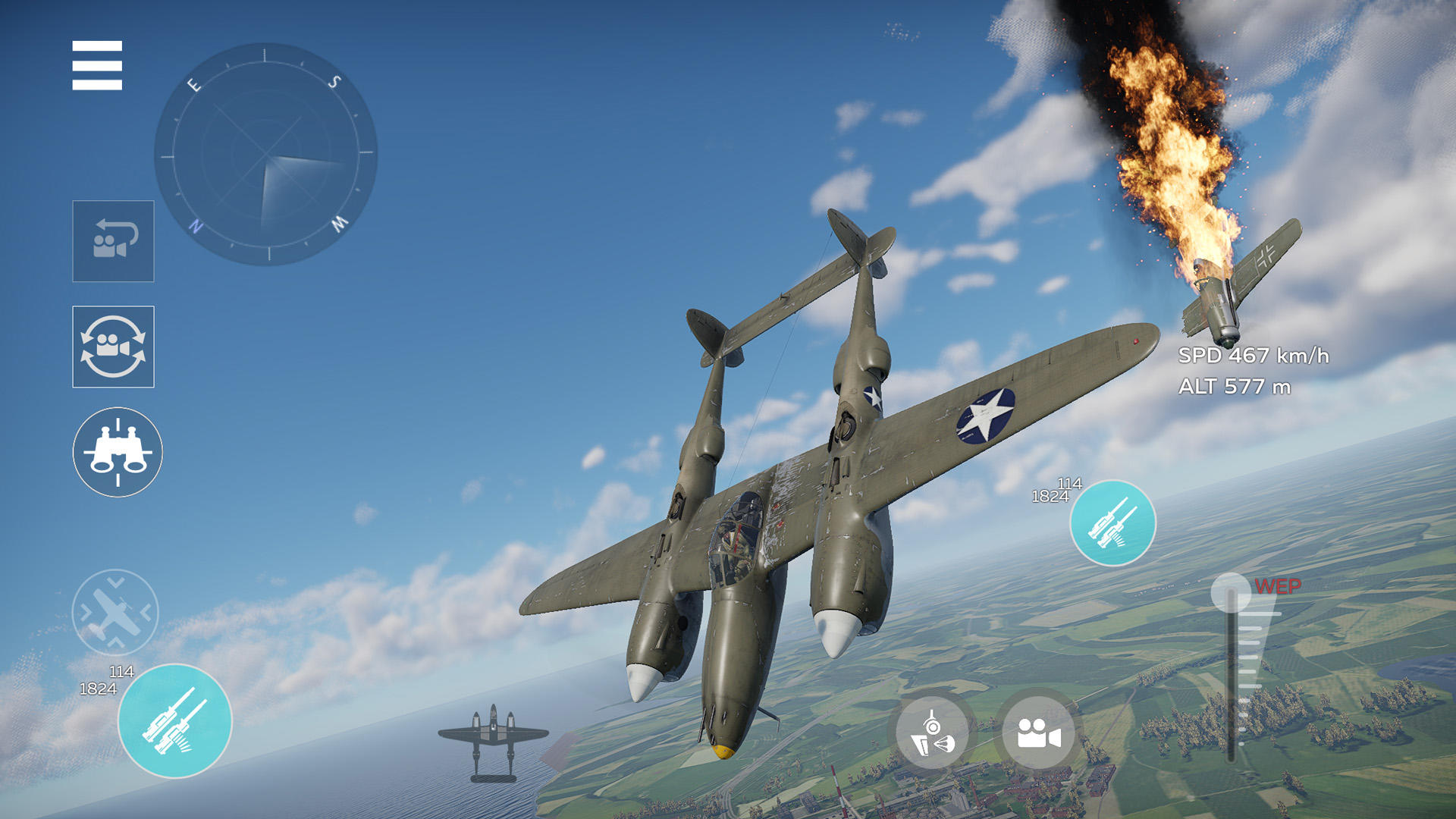 War Thunder Mobile Game Screenshot