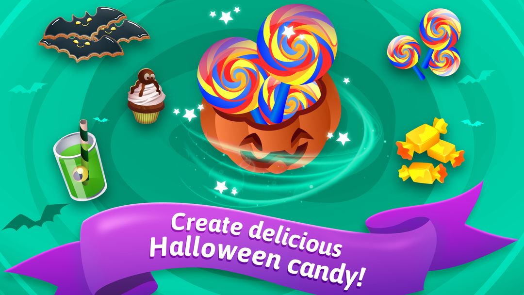 Halloween Candy Shop Food Game ภาพหน้าจอเกม