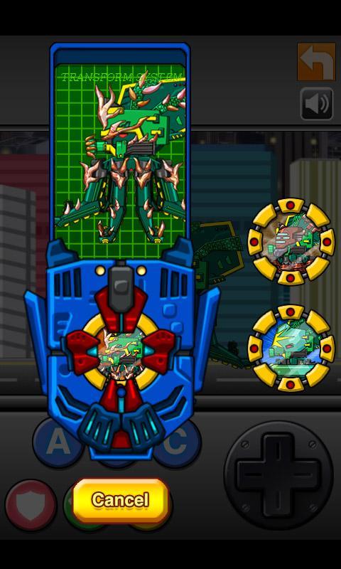Transform! Dino Robot - Ancient Octopus screenshot game