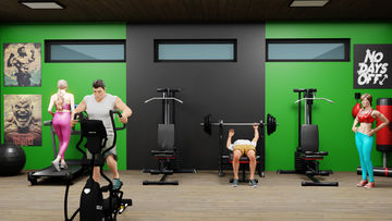 Cuplikan Layar Game Gym simulator 24 : Gym Tycoon