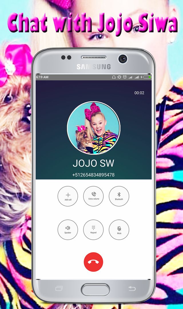 Cute JJ Girl Call You - Video Call Simulator screenshot game