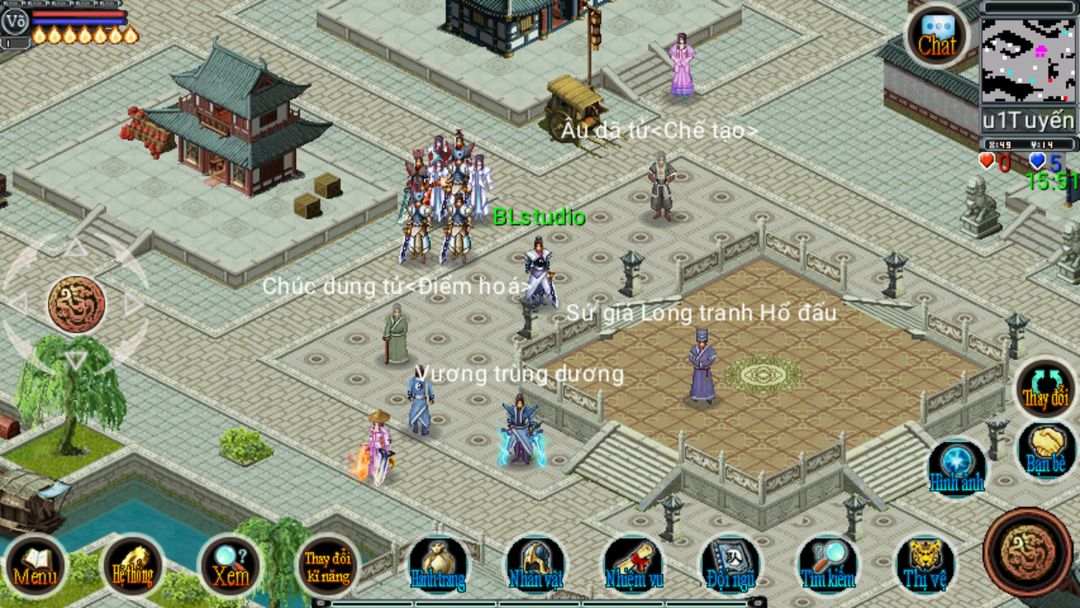 Screenshot of Võ Lâm Hội Tụ