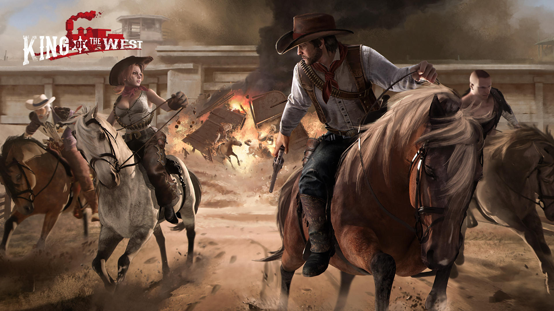 Banner of King of the West 