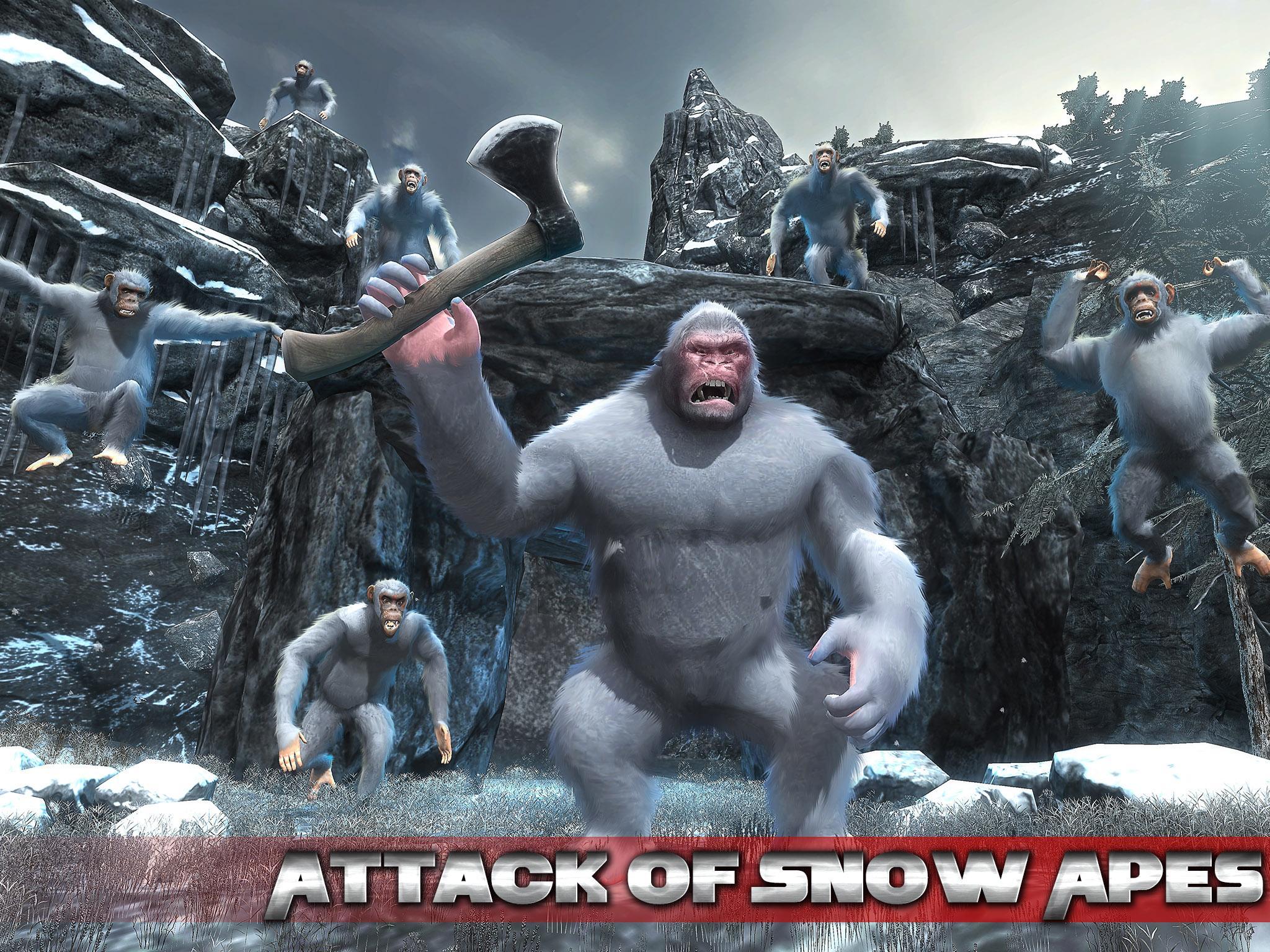 Mountain Beast Yeti Apes Survival Game Screenshot