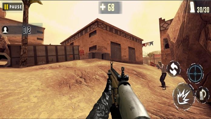 Cuplikan Layar Game Modern Commando Cover Shooting