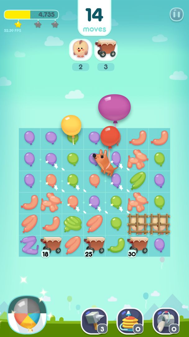 Balloon Blast : Match 3 Game screenshot game