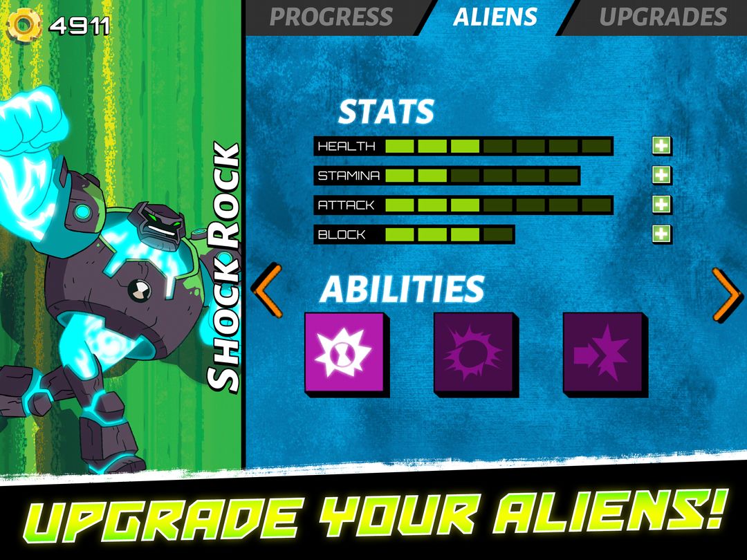 Ben 10 - Omnitrix Hero: Aliens vs Robots 게임 스크린 샷