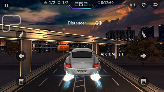 도시 경주 3D -Racing 게임 스크린 샷