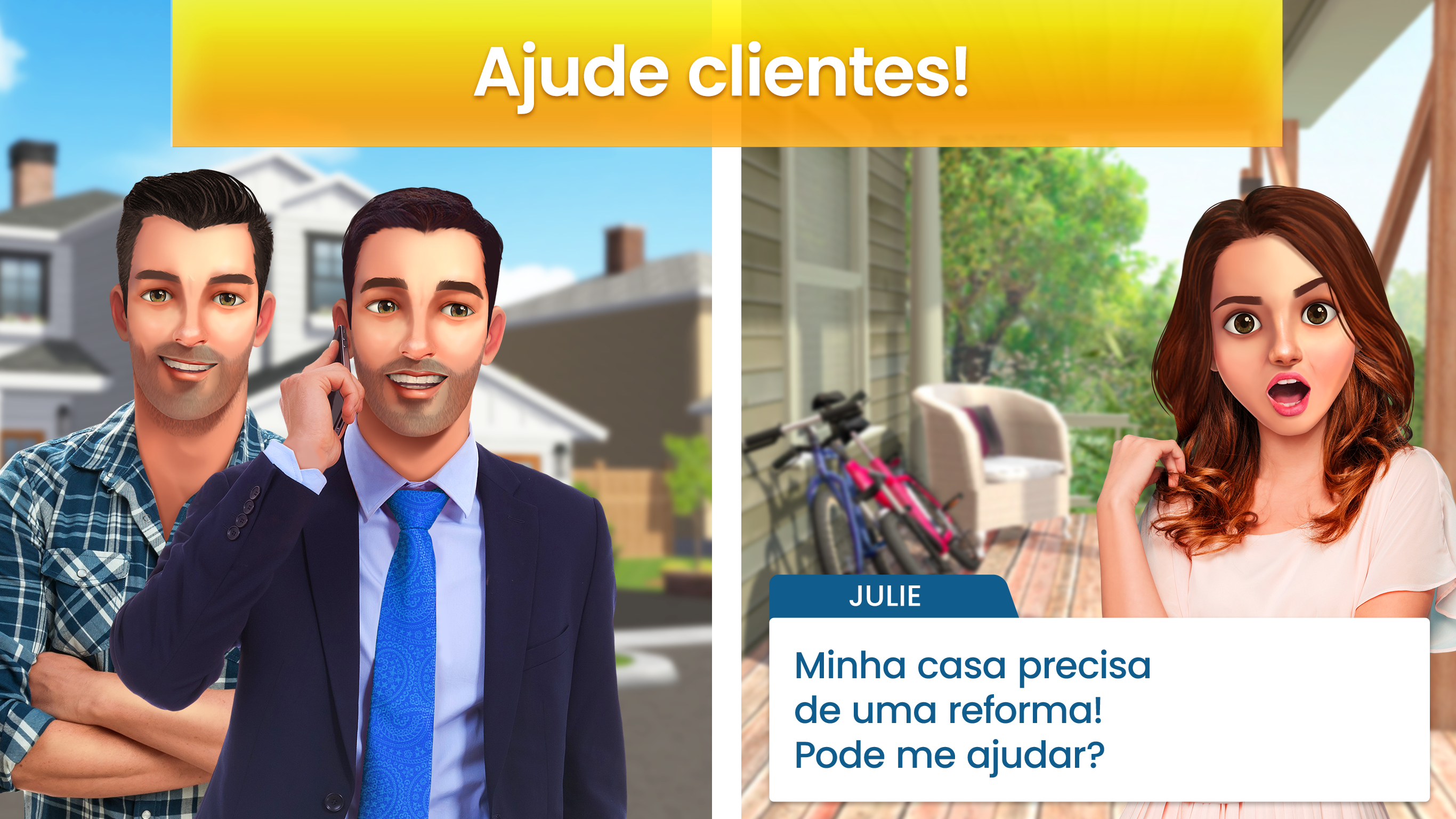 Captura de Tela do Jogo Property Brothers Home Design