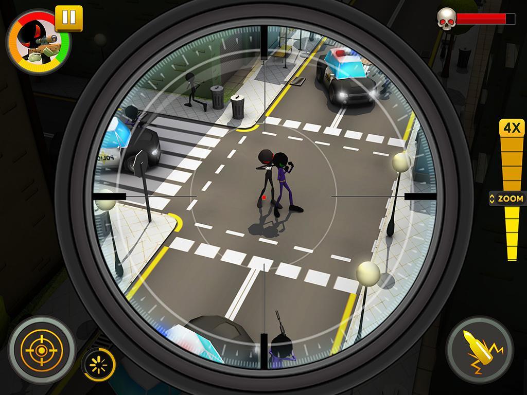 Amazing Hoverboard Sniper 2017 screenshot game