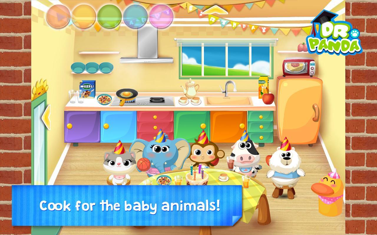 Dr. Panda Daycare Game Screenshot